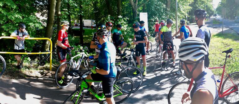 Koszalińskie Ustawki Szosowe 4 Ustawka Szosa Koszalin - miejsce startu